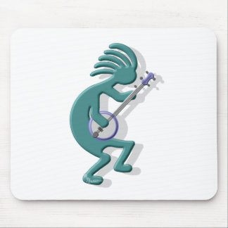 Tapis De Souris Banjo de Kokopelli