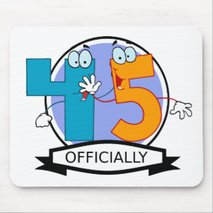Tapis De Souris Bannière d'anniversaire officielle 45