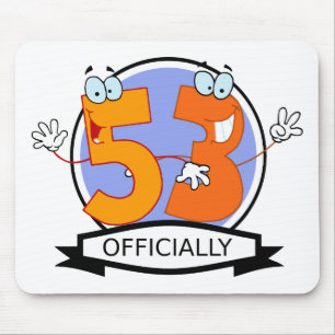 Tapis De Souris Bannière d'anniversaire officielle 53
