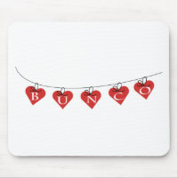 Bannière de coeur de Bunco