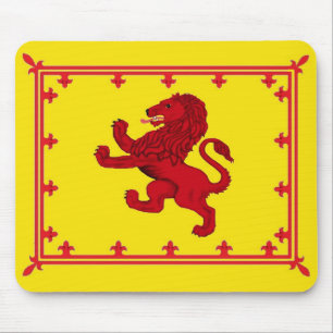 Tapis De Souris bannière Lion rampant