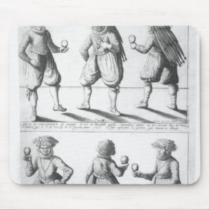 Tapis De Souris Baptême de la tribu de Tupinambras
