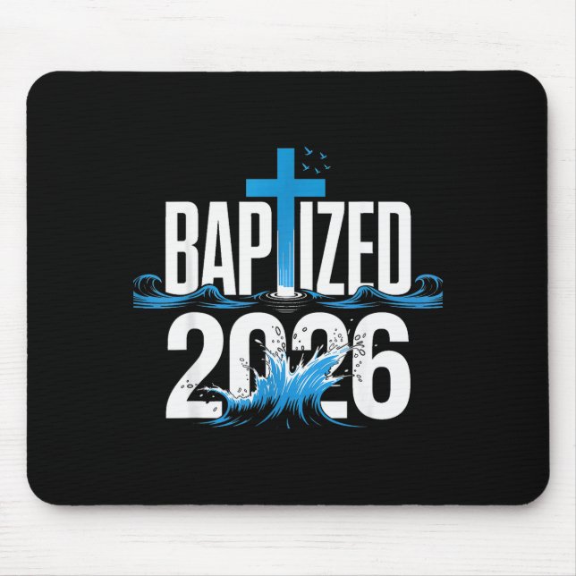 Tapis De Souris Baptized 2026  (Devant)