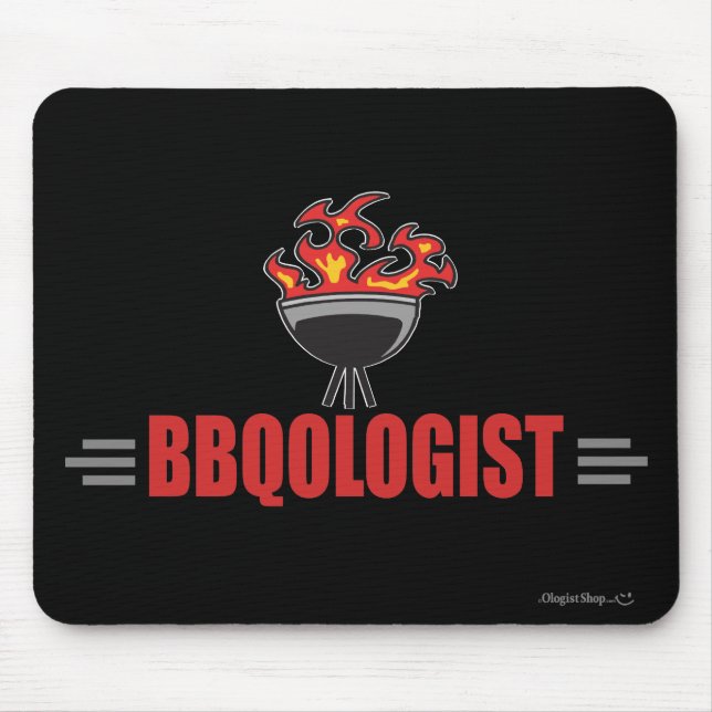 Tapis De Souris Barbecue humoristique (Devant)