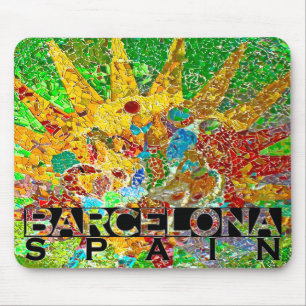 Tapis De Souris Barcelone