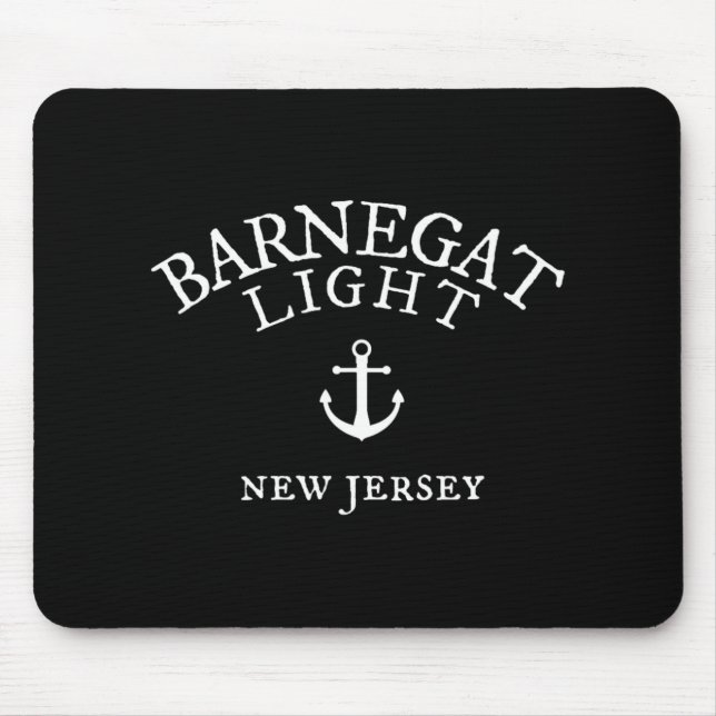 Tapis De Souris Barnegat Light New Jersey , Nj Nautical Sea Shirt  (Devant)