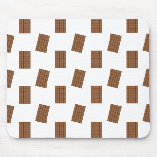 Tapis De Souris Bars à chocolat Arrière - plan blanc