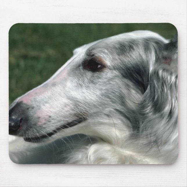 Tapis De Souris Barzoï, chien-loup russe (Devant)