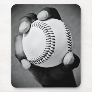 Tapis De Souris baseball en main