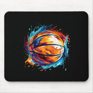 Tapis De Souris Basket-Ball En Art Design 1