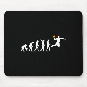 Tapis De Souris Basket-ball - Évolution humaine Darwin