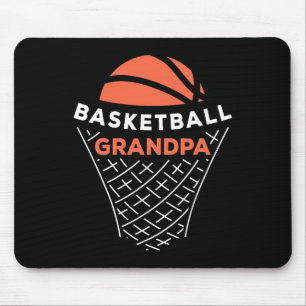 Tapis De Souris Basket-ball Grand-pa Ball Lover Meilleur Grand-Pèr