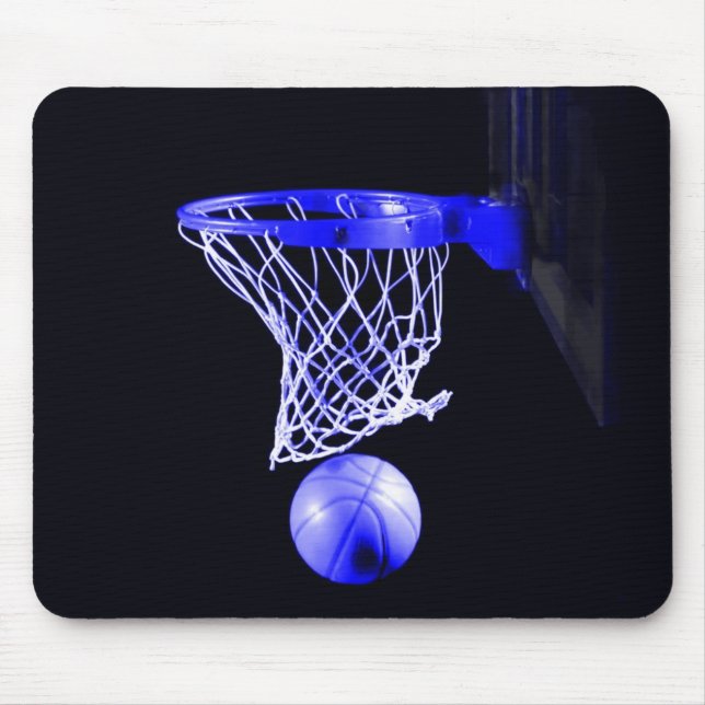 Tapis De Souris Basket bleu (Devant)