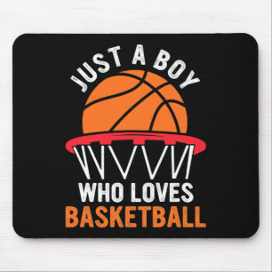 Tapis De Souris Basketball Amusant Pour Les Garçons - Juste Un Gar