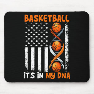 Tapis De Souris Basketball C'est dans mon ADN amusant Joueur entra