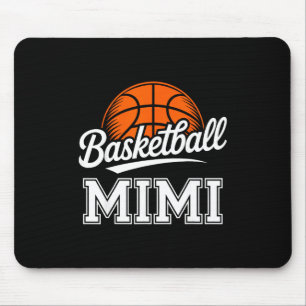 Tapis De Souris Basketball Mimi Grand-mère Fans de sport