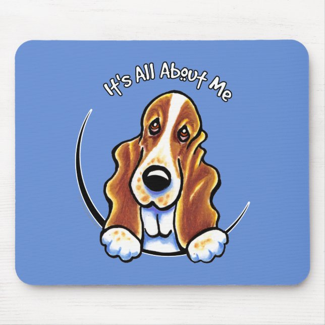 Tapis De Souris Basset Hound IAAM (Devant)