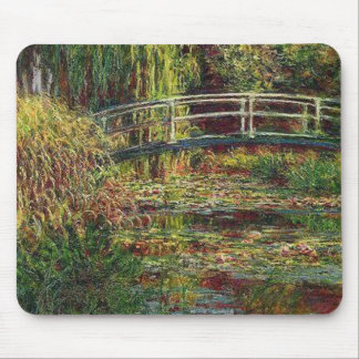 Tapis De Souris Bassin Nympheas aux. Harmonie Monet rose