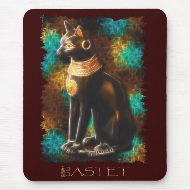 Tapis De Souris Bastet égyptien Mousepad (Devant)