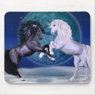 Tapis De Souris Bataille de licornes