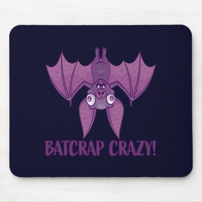 Tapis De Souris Batcrap Crazy Wacky (Devant)