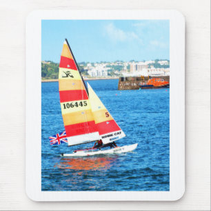 Tapis De Souris Bateau à voile Hobie à Jersey