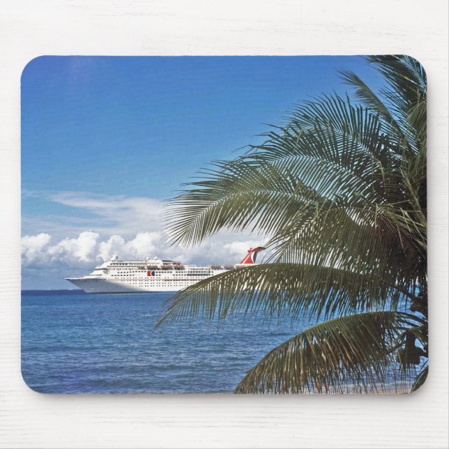 Tapis De Souris Bateau de croisière de carnaval accouplé chez (Devant)