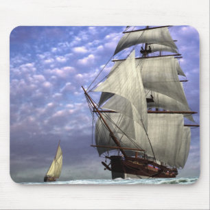 Tapis De Souris Bateau et ketch grands