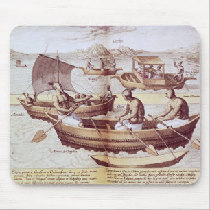 Tapis De Souris Bateaux dans Goa