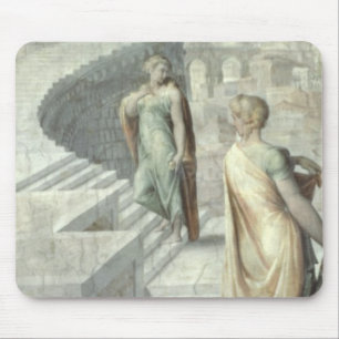 Tapis De Souris Bathsheba rendant visite à David, c.1553
