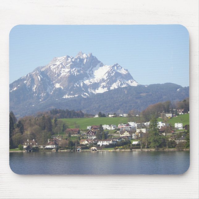 Tapis De Souris Bâti Pilatus Suisse (Devant)