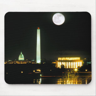 Tapis De Souris Bâtiment de capitol, le Lincoln Memorial,