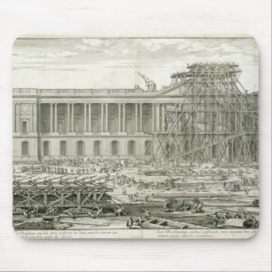Tapis De Souris Bâtiment de l'entrée principale du Louvre, Paris