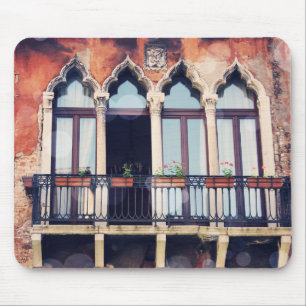 Tapis De Souris Bâtiment rustique des destinations   Venise