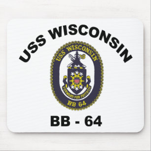 Tapis De Souris BB-64 USS Wisconsin