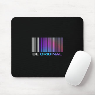 Tapis De Souris Be Original – Holographic Barcode-Inspired