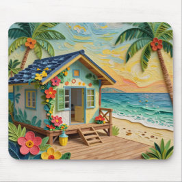 Tapis De Souris Beach Home Oceanic Coastal Art