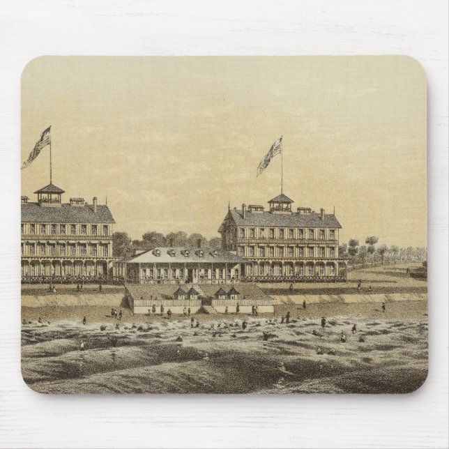 Tapis De Souris Beach House, Sea Girt, Monmouth Co., NJ (Devant)