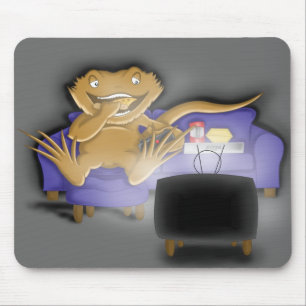 Tapis De Souris beardie avide
