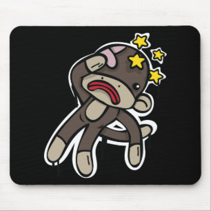 Tapis De Souris Beat up SOCK MONKEY