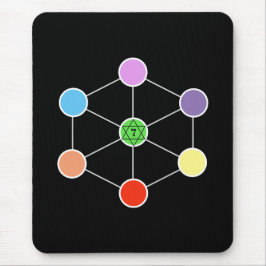 Tapis De Souris Beau Cube de Métatron