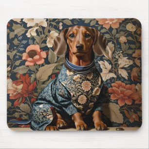 Tapis De Souris Beau Dachshund Brown Portrait Dachshund