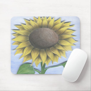 Tapis De Souris Beau Dessin De Tournesol