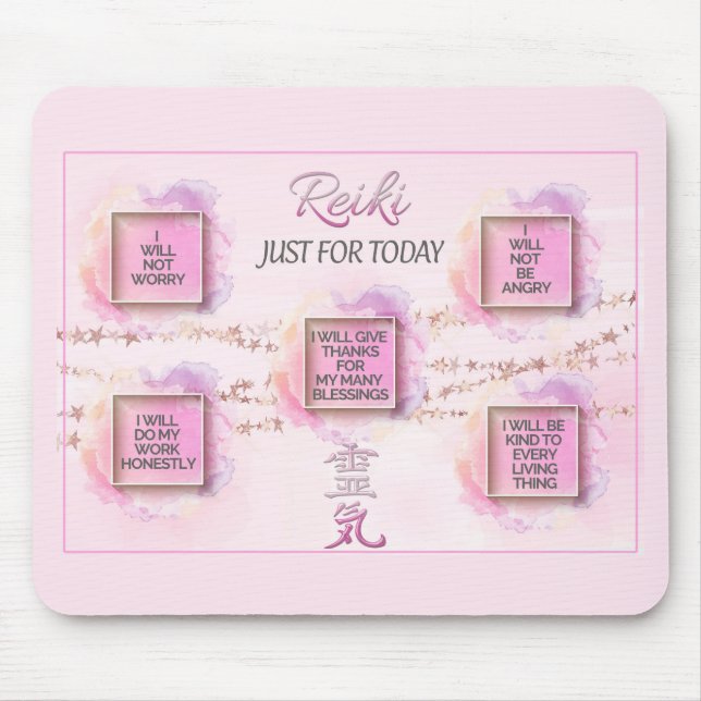 Tapis De Souris Beau et unique Reiki Principes Mouse Mat (Devant)