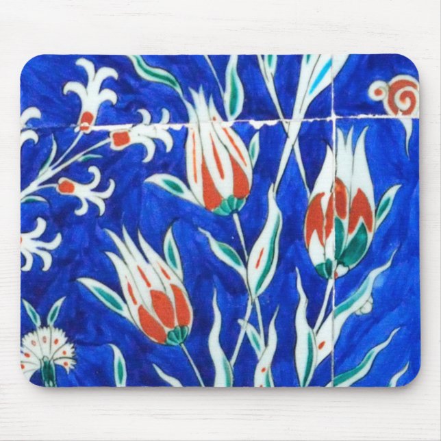 Tapis De Souris Beau jardin (tulipes) (Devant)