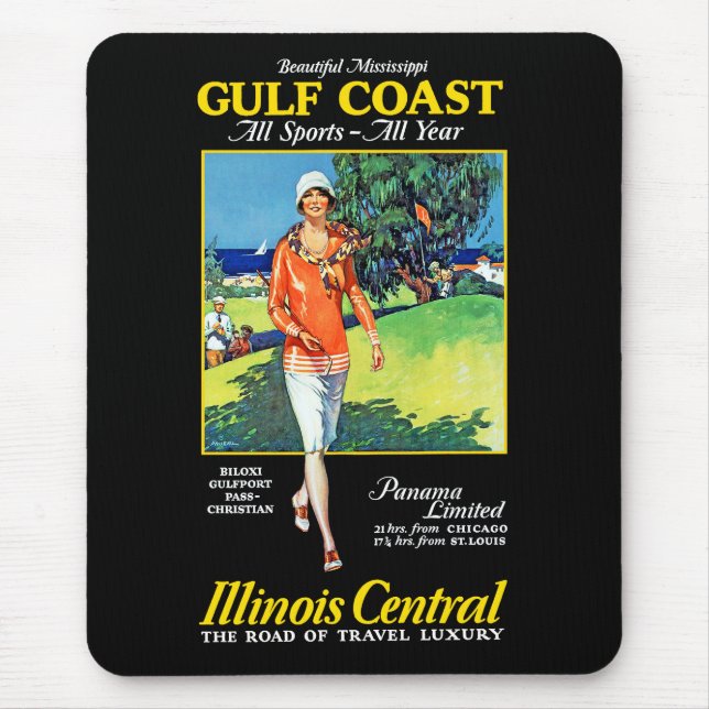 Tapis De Souris Beau Mississippi ~ Côte du Golfe (Devant)