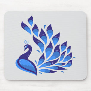 Tapis De Souris Beau Peacock
