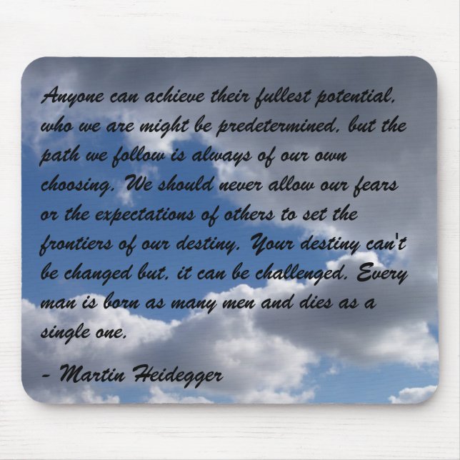 Tapis De Souris Beau poème (Devant)