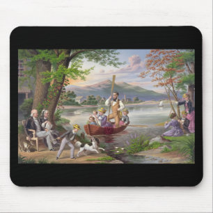 Tapis De Souris Beau rendu des Beaux Arts Vintages