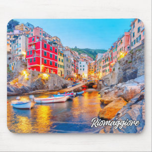 Tapis De Souris Beau Riomaggiore, Italie